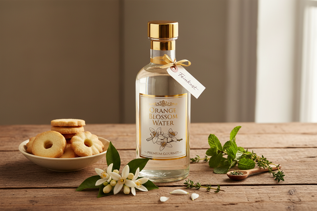 Orangenblütenwasser (Original aus dem Libanon) Die libanesische Tradition für Maamoul & Genuss.